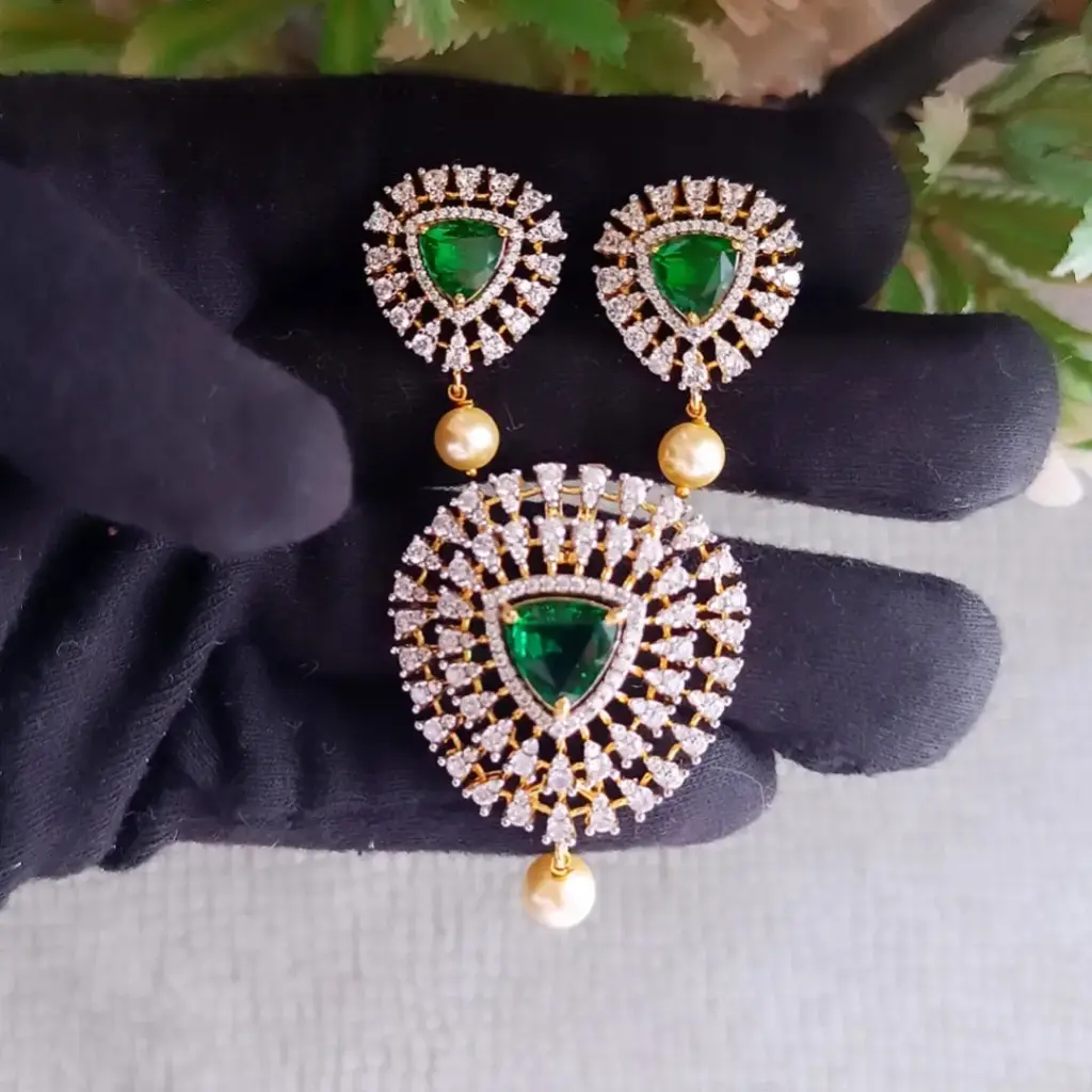Olivia Emerald Set