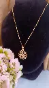 Floral Gold-Toned Mangalsutra