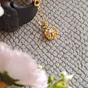 Flower Watch Charm