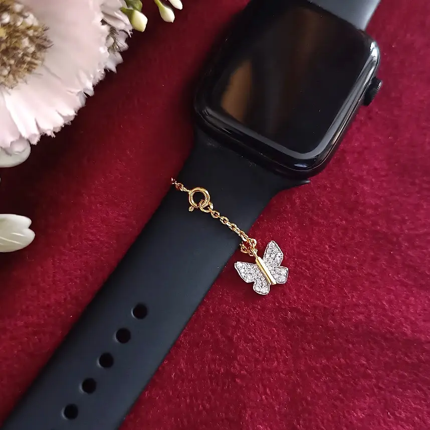 Fluttering Grace Watch Charm
