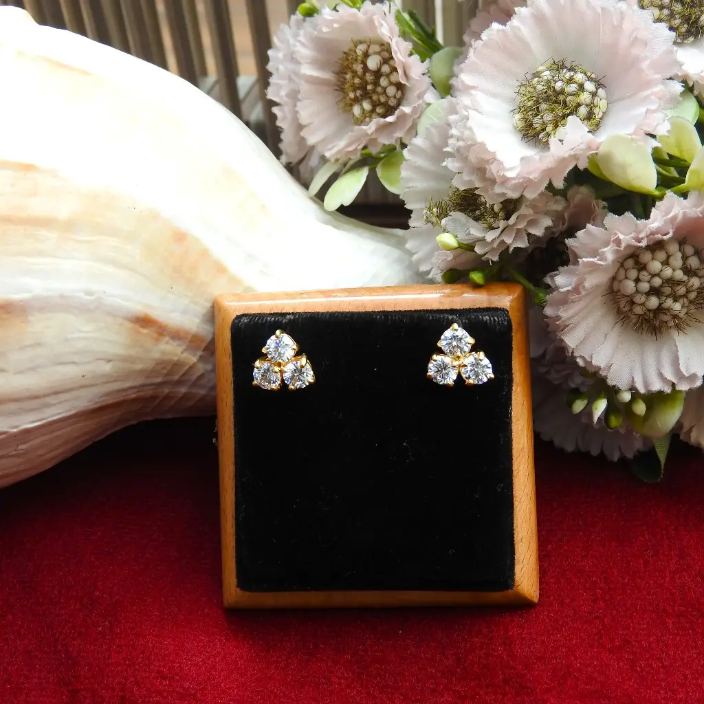 Triad Spark Earrings