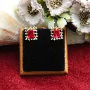 Radiant Ruby Earrings