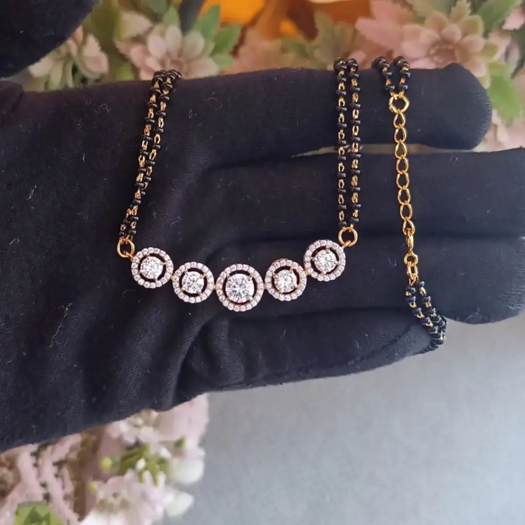 Shimmering Serenity Mangalsutra