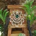 Opulent Emerald Pendant