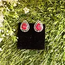 Red Glow Earrrings