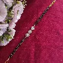 Life Cycle Round Halo Mangalsutra Bracelet