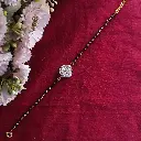 Halo Diamond Shape Hand Mangalsutra