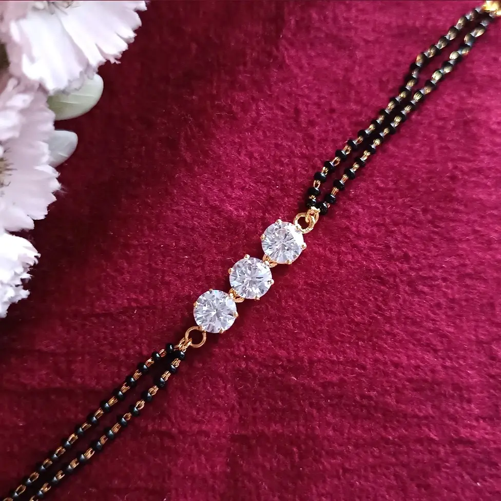 Trio of Sparkle Hand Mangalsutra