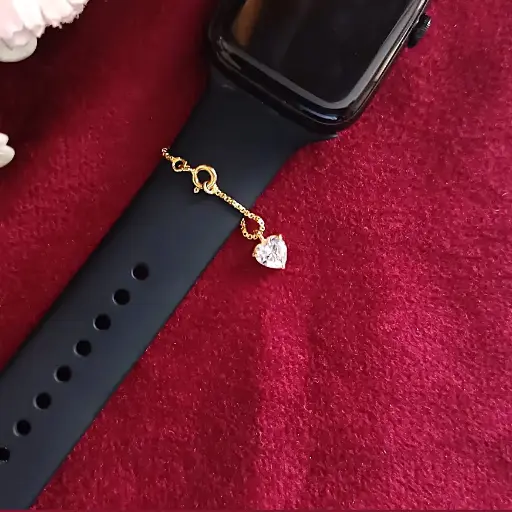 Heart Watch Charm