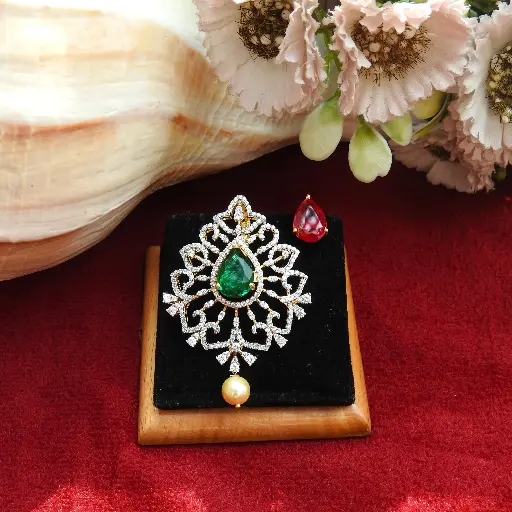 Luna Charm Pendant With Changable Stone