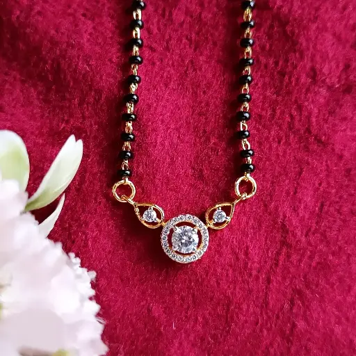 [NEMI446] Celestia Solitaire Mangalsutra