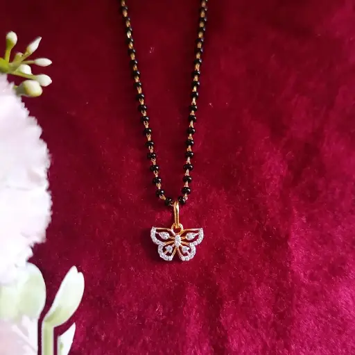 [NEMI427] Aaravi Butterfly Mangalsutra