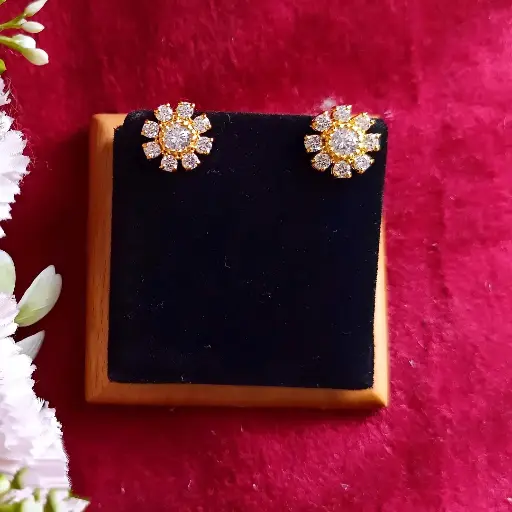 Golden Bloom Earrings