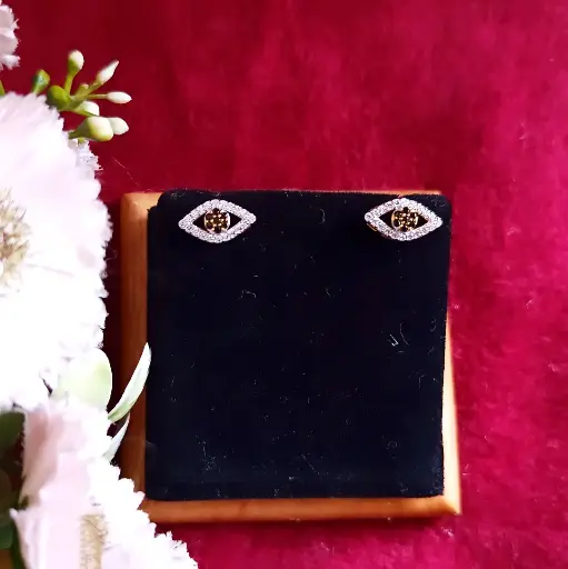 Mystic Eye Diamond Studs