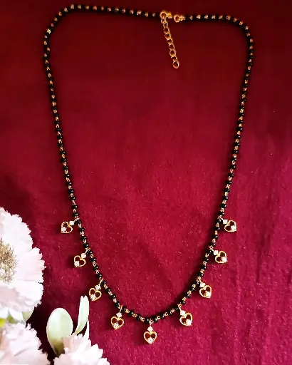 Heart Pendant Mangalsutra