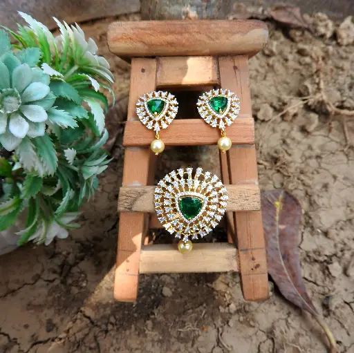 Olivia Emerald Set