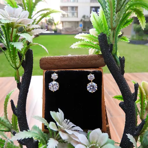 Gemini Stud Earrings