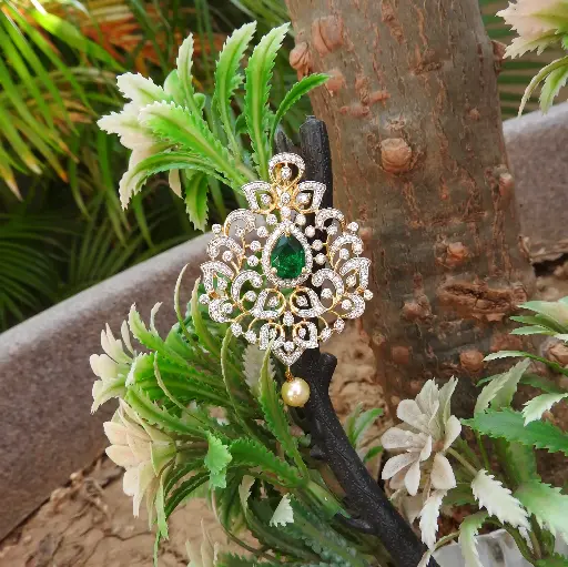 Silver Filigree Pendant