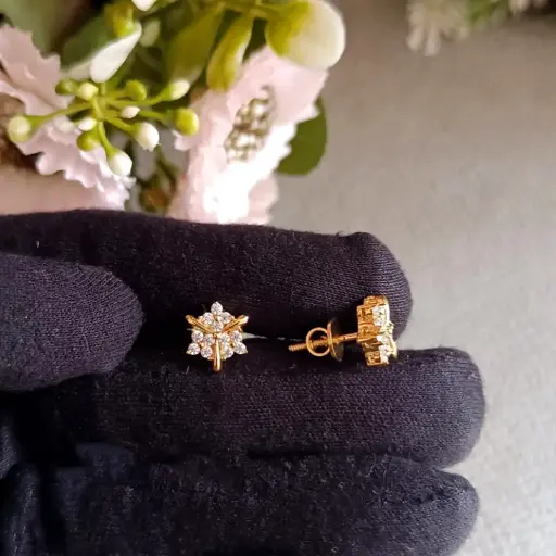 [NEMI330] Crystal Flair Earrings