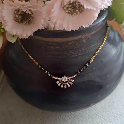 [NEMI290KC] Dazzling Charm Mangalsutra