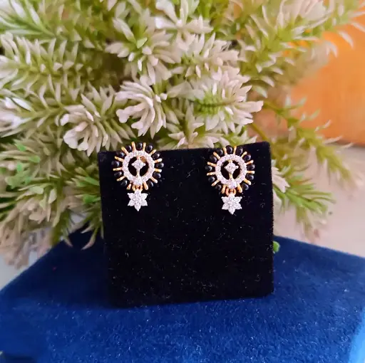 Onyx Halo Studs