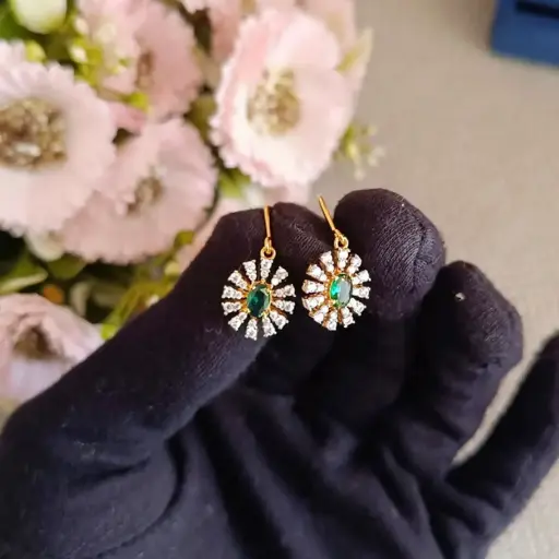 Sunburst Drop Earrings