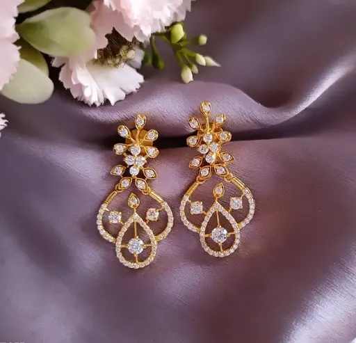 Floral Cascade Earrings