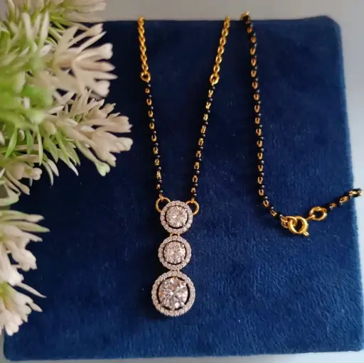 Triskelion Charm Mangalsutra