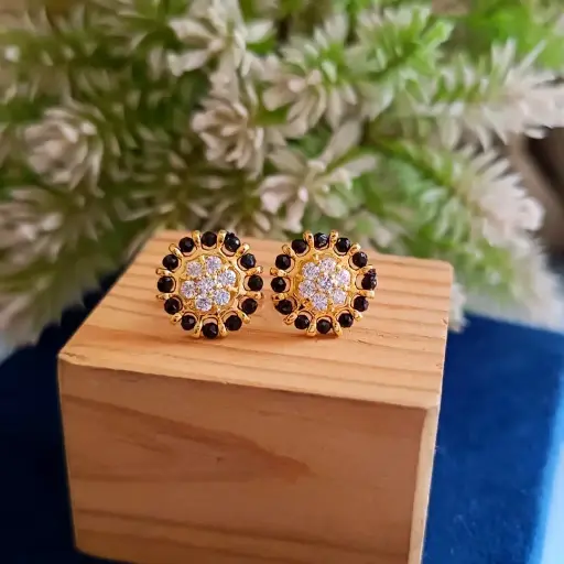 Noir Radiance Earrings