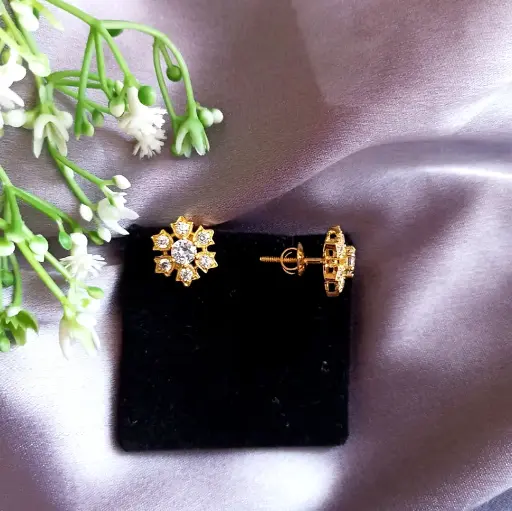 Starlit Petal Earrings