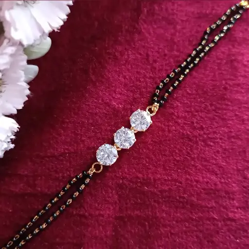 Trio of Sparkle Hand Mangalsutra