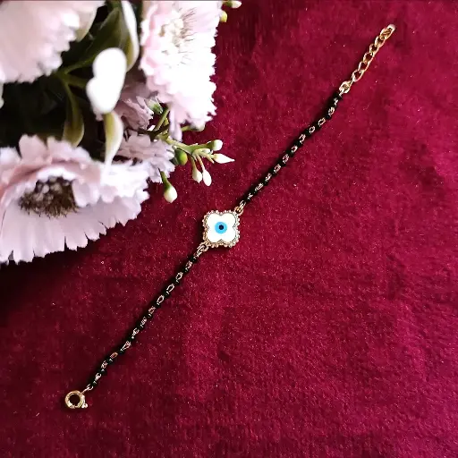 Kids Diamond Evil Eye Bracelet