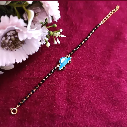[NEMI2] Blue Car Evil Kids Bracelet