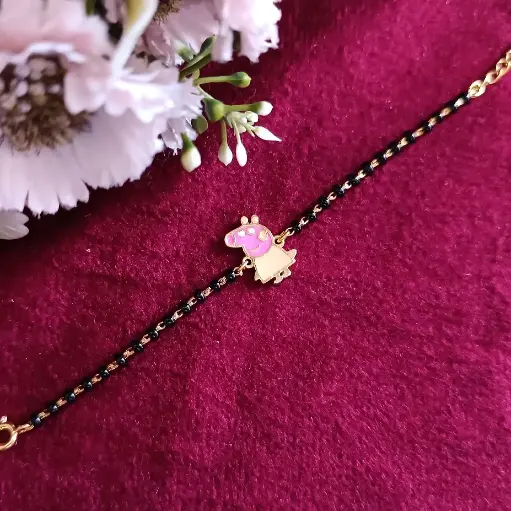 [NEMI6] Cute Peppa Pig Kids Nazariya Bracelet